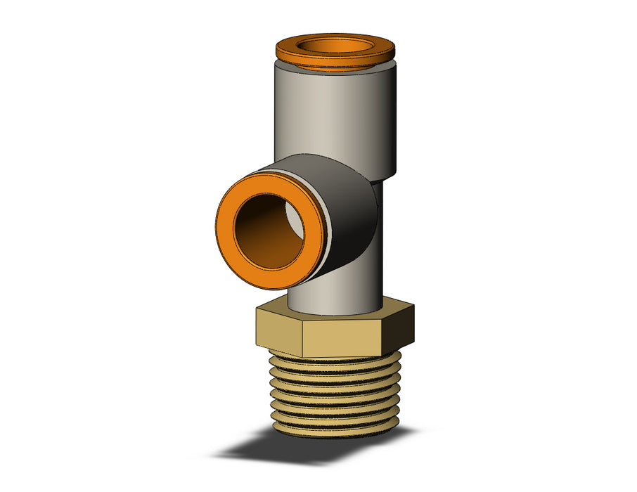 KQ2Y11-36AS FITTING, MALE RUN TEE
