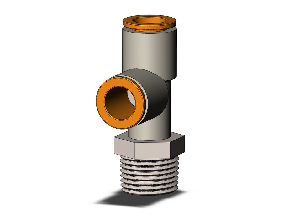 KQ2Y11-36NS FITTING, MALE RUN TEE