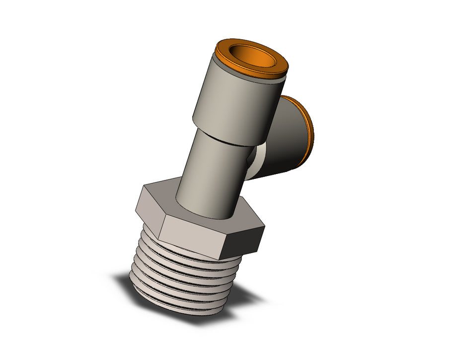 KQ2Y11-37N FITTING, MALE RUN TEE