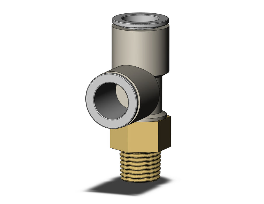 KQ2Y12-02AS FITTING, MALE RUN TEE