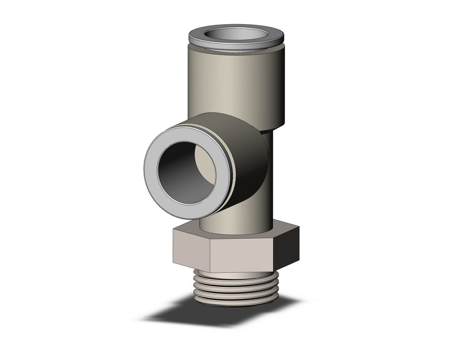 KQ2Y12-G03N FITTING, MALE RUN TEE