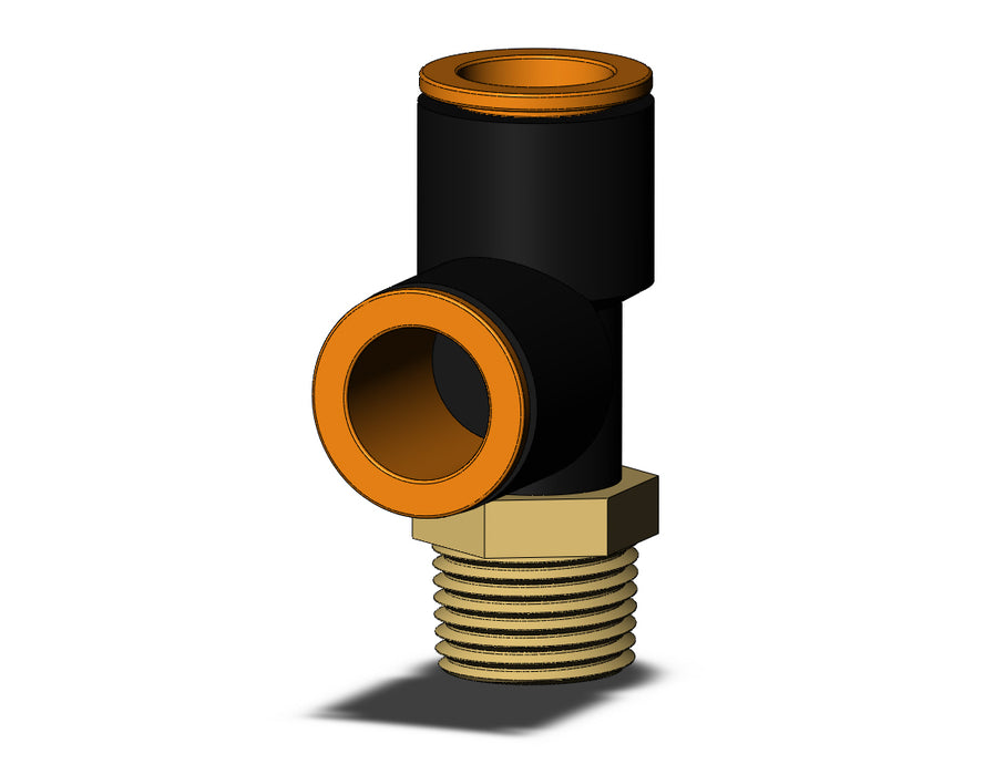 KQ2Y13-36AS-X35 FITTING, MALE RUN TEE