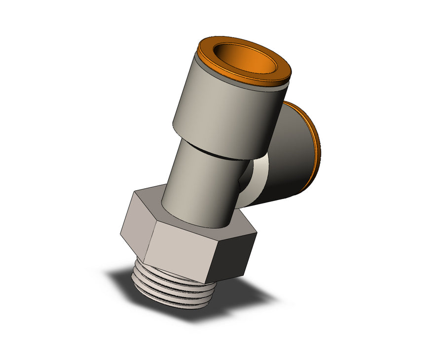 KQ2Y13-36NP FITTING, MALE RUN TEE
