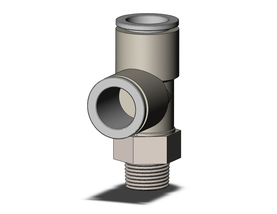 KQ2Y16-03NS FITTING, MALE RUN TEE