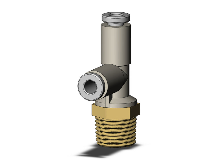 KQ2Y23-01AS FITTING, MALE RUN TEE