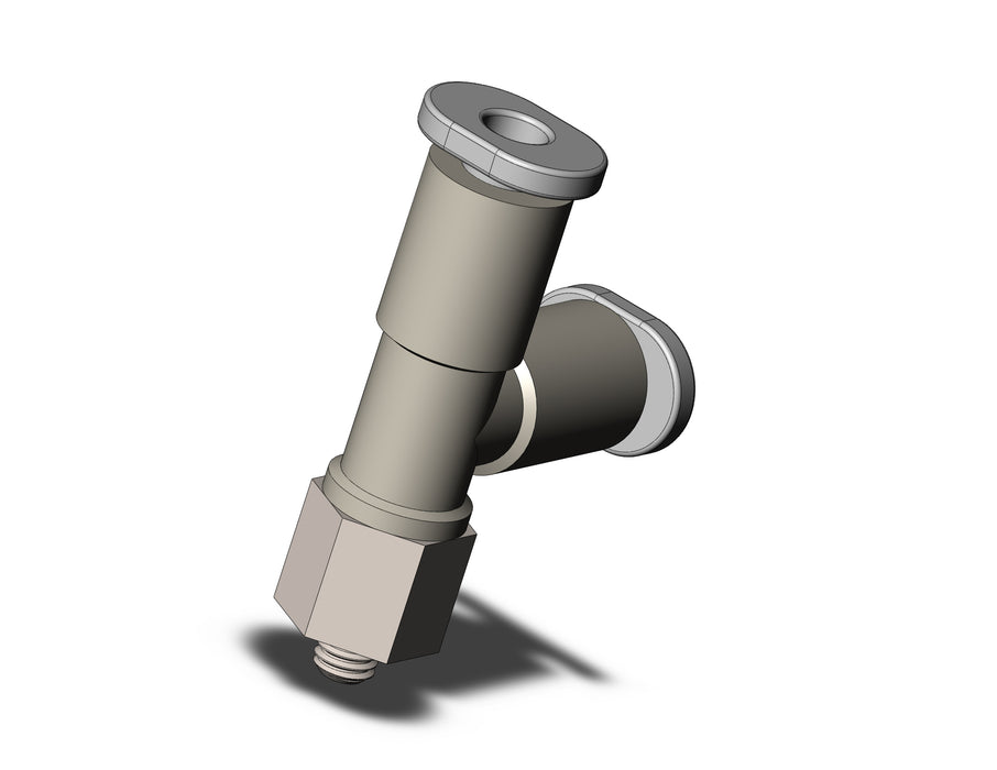 KQ2Y23-M3G1 FITTING, MALE RUN TEE