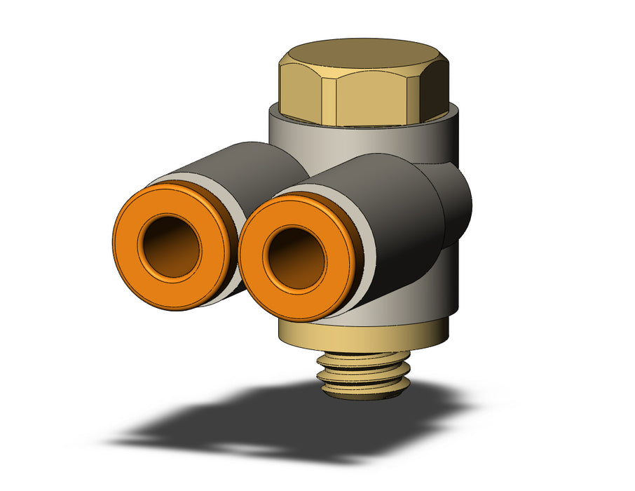 KQ2Z01-32A FITTING, BR UNI MALE ELBOW