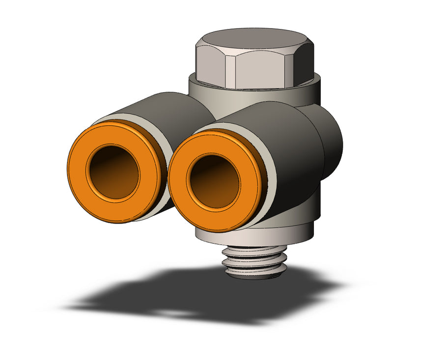 KQ2Z03-32N FITTING, BR UNI MALE ELBOW