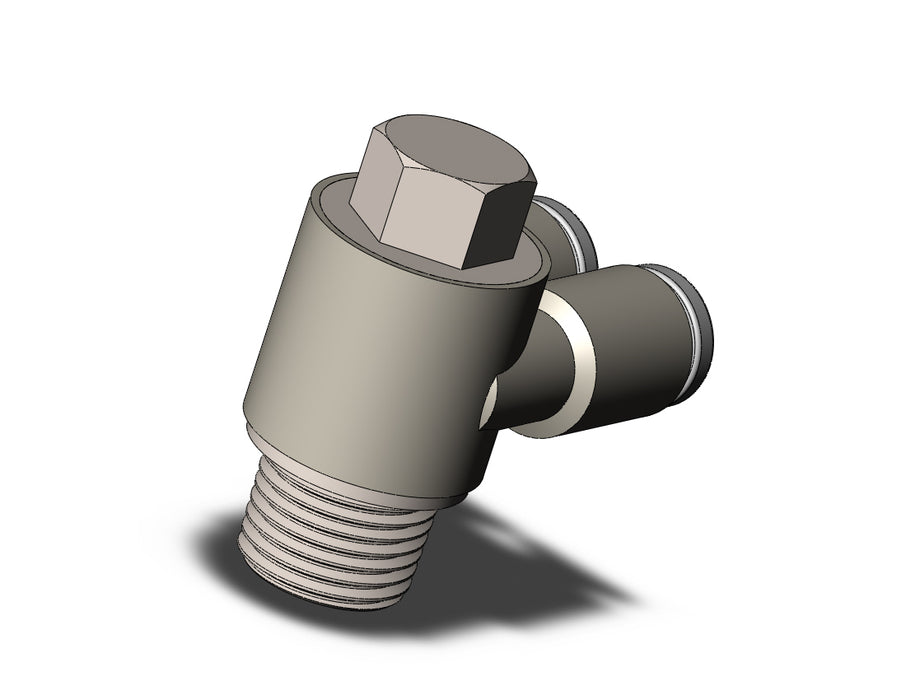 KQ2Z04-01N FITTING, BR UNI MALE ELBOW