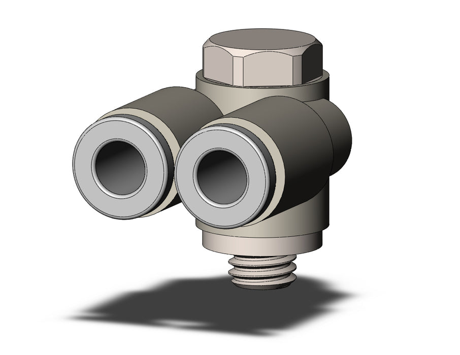 KQ2Z04-M5N FITTING, BR UNI MALE ELBOW