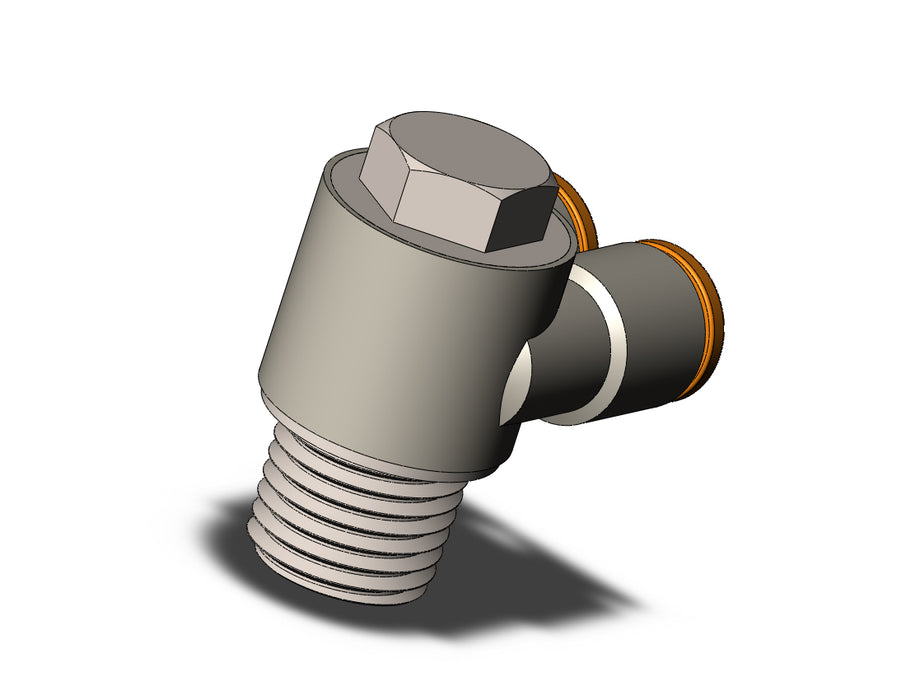 KQ2Z07-35N FITTING, BR UNI MALE ELBOW