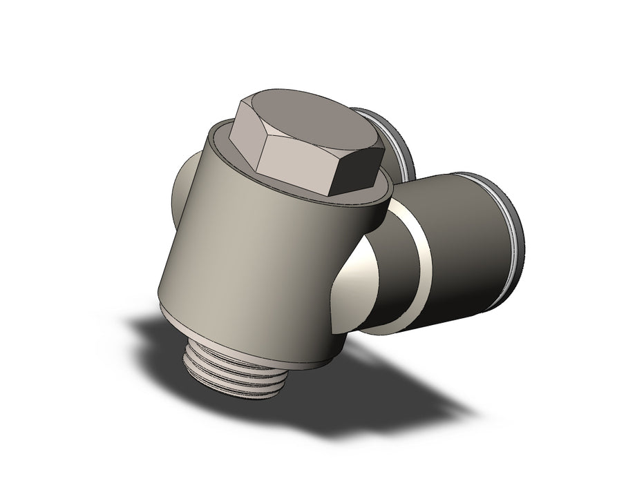 KQ2Z08-01NP FITTING, BR UNI MALE ELBOW