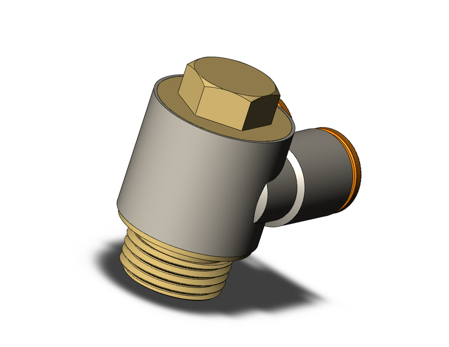 KQ2Z09-36AP FITTING, BR UNI MALE ELBOW