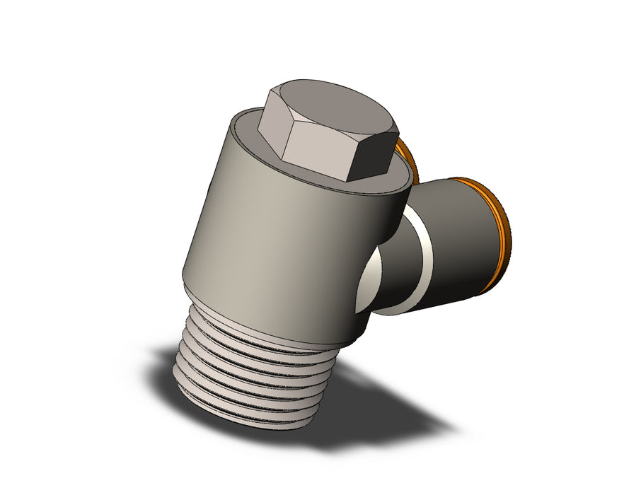 KQ2Z09-36N FITTING, BR UNI MALE ELBOW