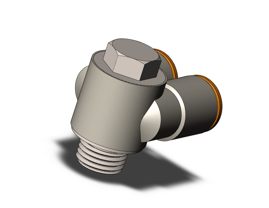 KQ2Z11-35NP FITTING, BR UNI MALE ELBOW