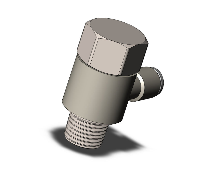KQ2ZF06-02N FITTING, BR UNI FEMALE ELBOW