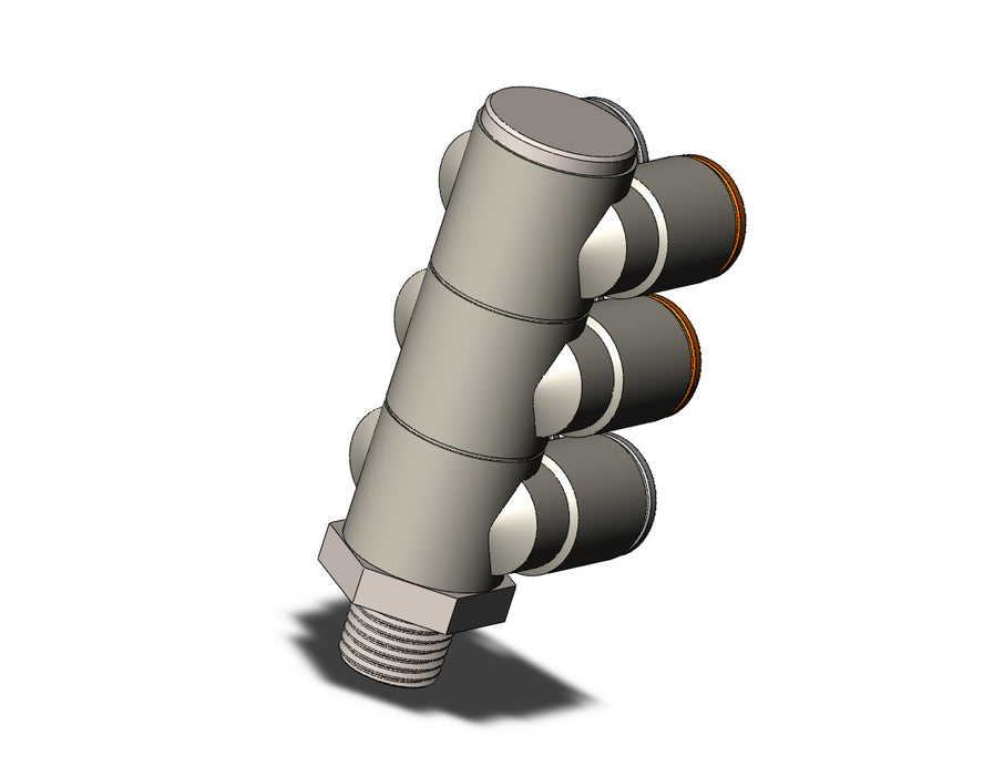 KQ2ZT10-02N FITTING, TPLE BR UNI MALE ELBOW
