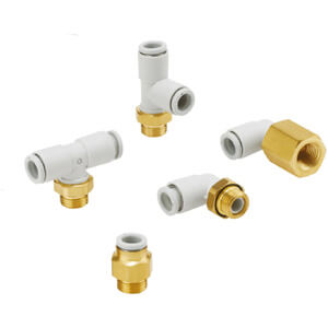 KQ2VD08-04NP FITTING, DBLE UNI MALE ELBOW