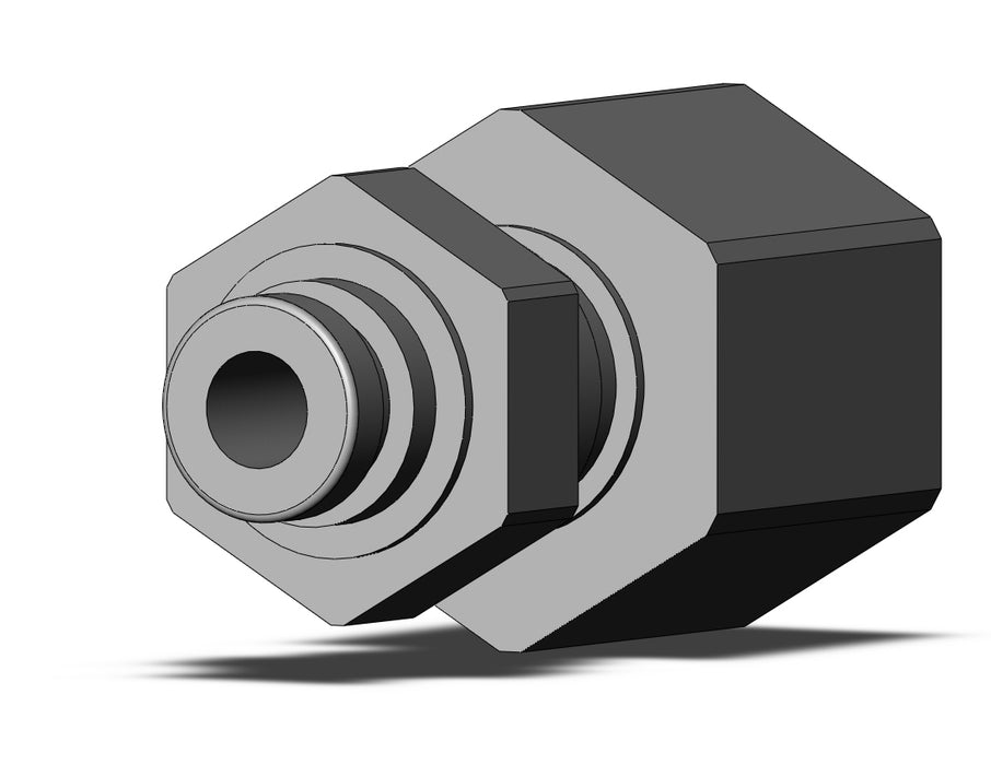 KQB2E03-N02 Fitting, Nickel Plated Brass