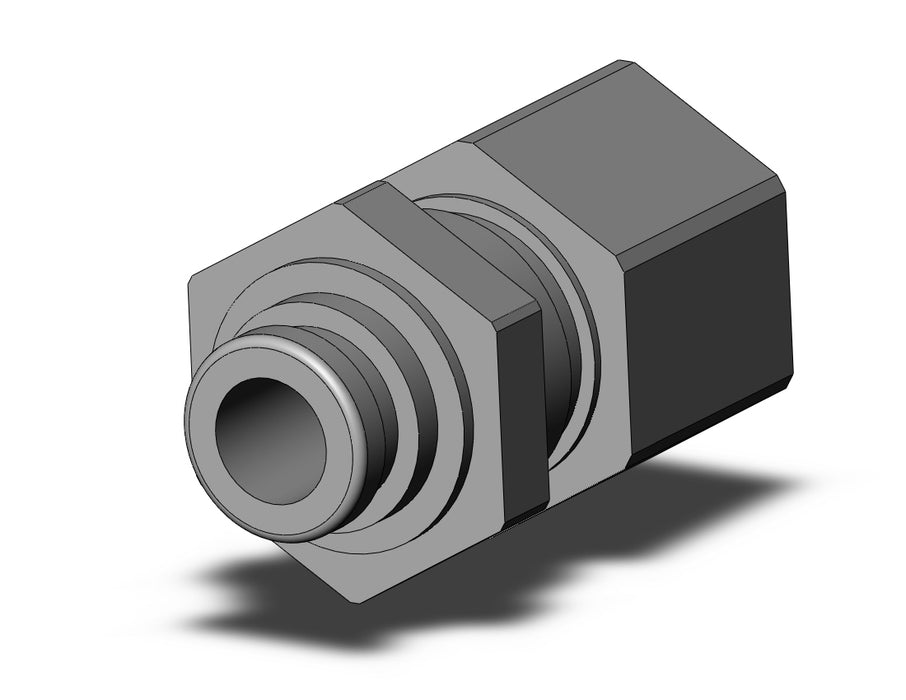 KQB2E06-02 Fitting, Nickel Plated Brass