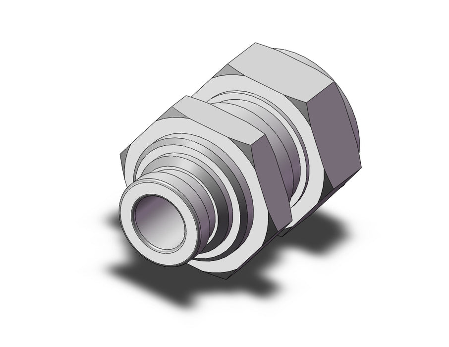 KQB2E06-G01 Fitting, Nickel Plated Brass