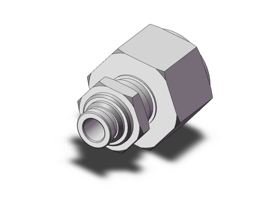 KQB2E06-G03 Fitting, Nickel Plated Brass
