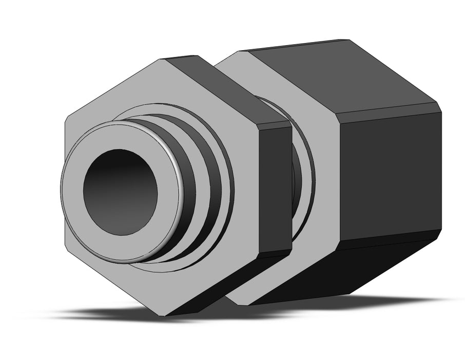 KQB2E07-N02 Fitting, Nickel Plated Brass