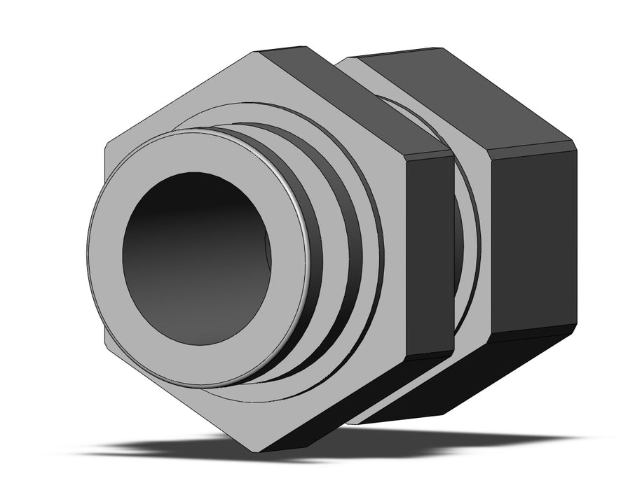 KQB2E13-N03 Fitting, Nickel Plated Brass