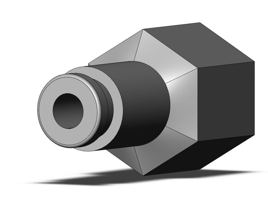 KQB2F01-N01 Fitting, Nickel Plated Brass