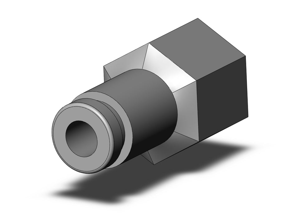 KQB2F04-01 Fitting, Nickel Plated Brass
