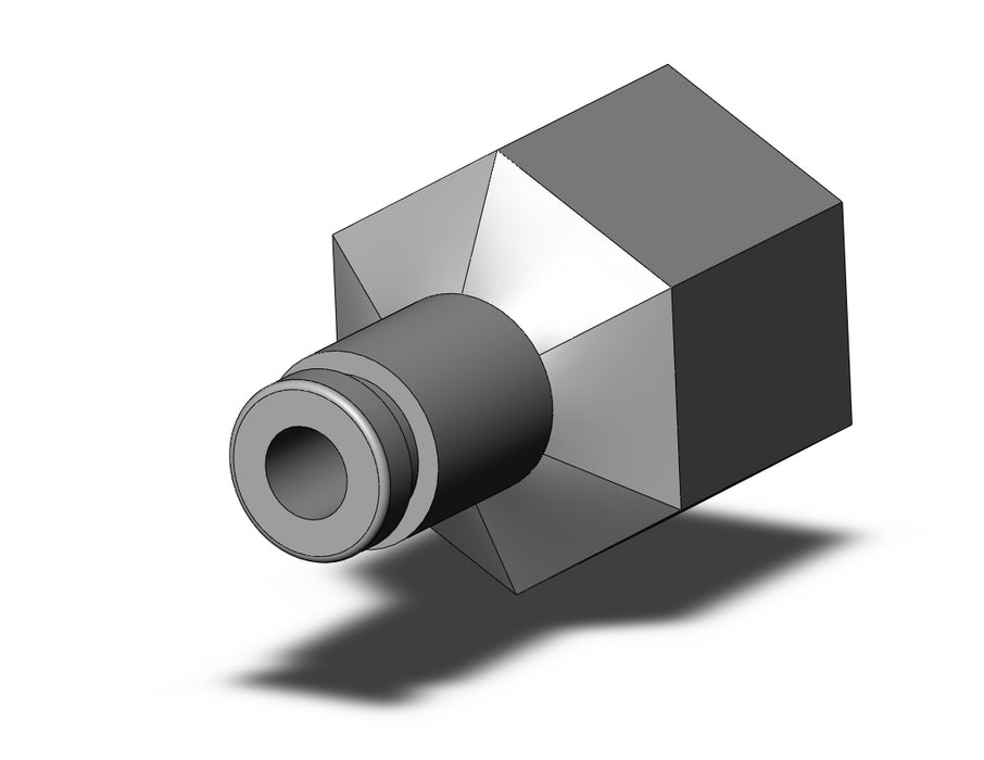 KQB2F04-02 Fitting, Nickel Plated Brass