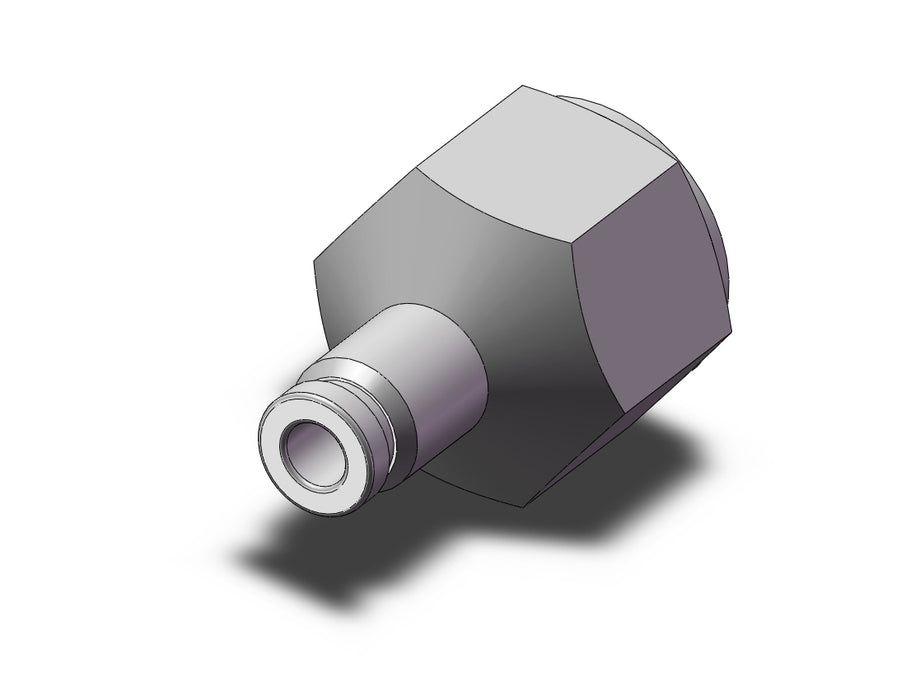 KQB2F04-G02 Fitting, Nickel Plated Brass