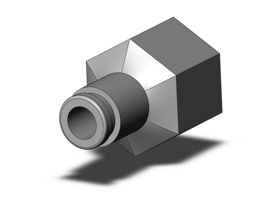 KQB2F06-03 Fitting, Nickel Plated Brass