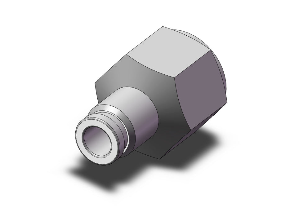 KQB2F06-G02 Fitting, Nickel Plated Brass