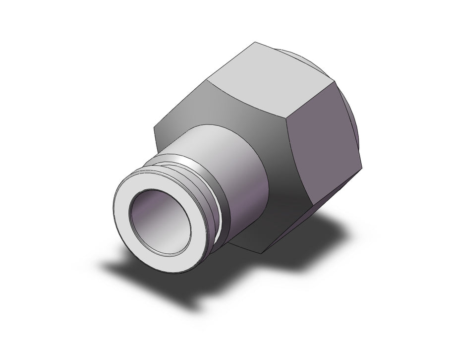 KQB2F10-G03 Fitting, Nickel Plated Brass