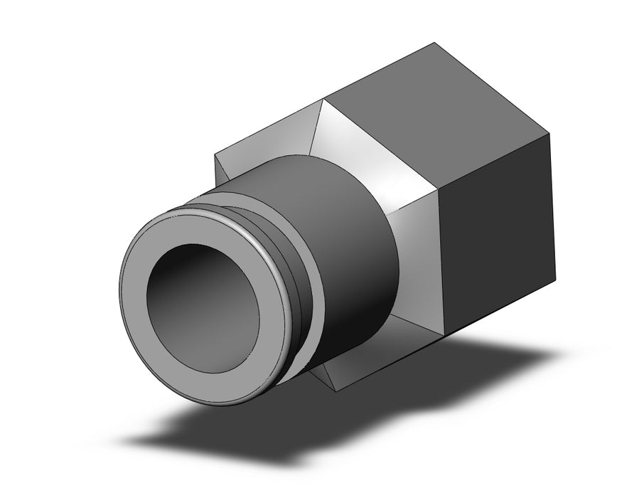KQB2F12-04 Fitting, Nickel Plated Brass