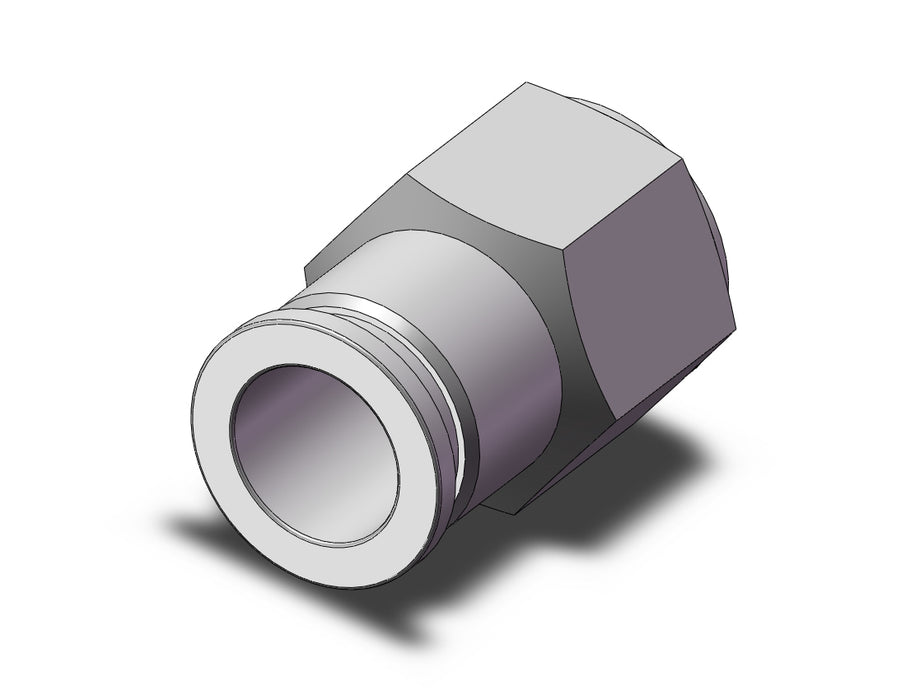 KQB2F16-G04 Fitting, Nickel Plated Brass