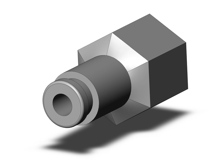 KQB2F23-01 Fitting, Nickel Plated Brass
