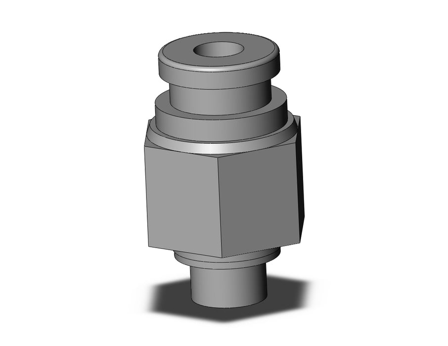 KQB2H04-M5 Fitting, Nickel Plated Brass