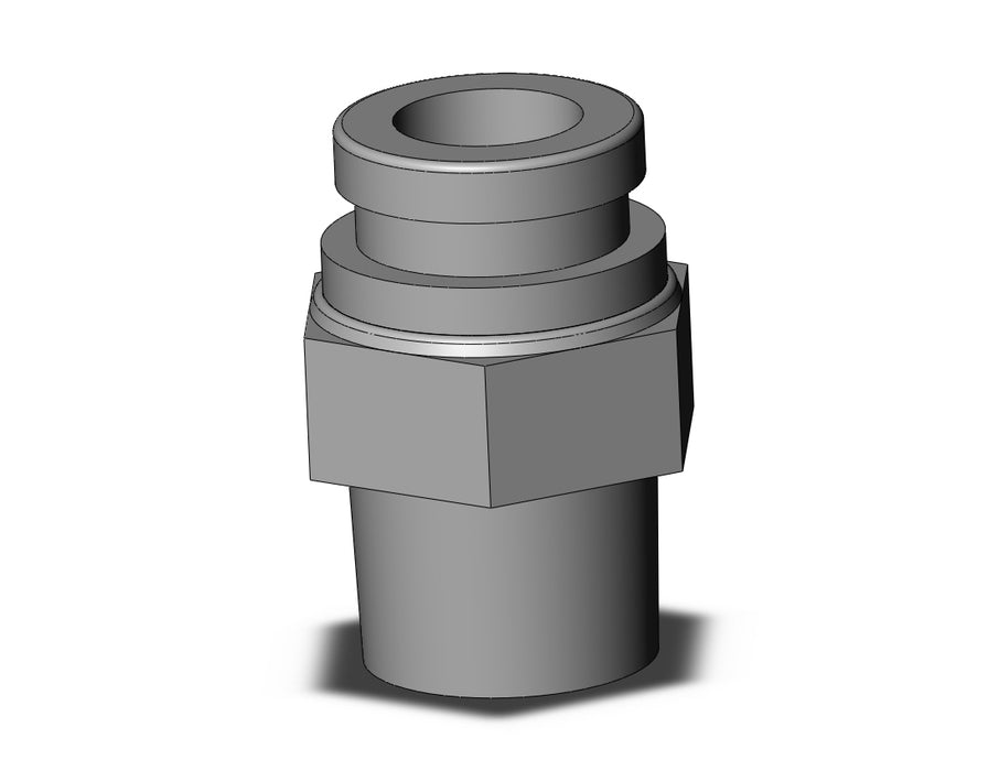 KQB2H06-01S Fitting, Nickel Plated Brass