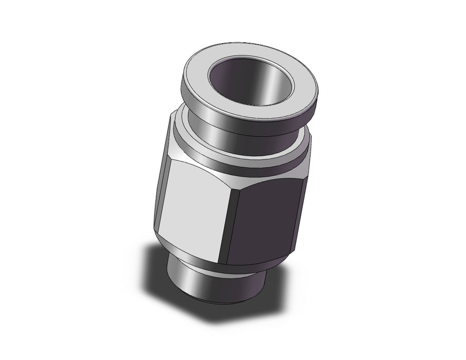 KQB2H08-G01 Fitting, Nickel Plated Brass