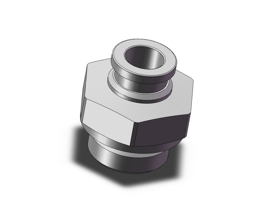 KQB2H08-G03 Fitting, Nickel Plated Brass