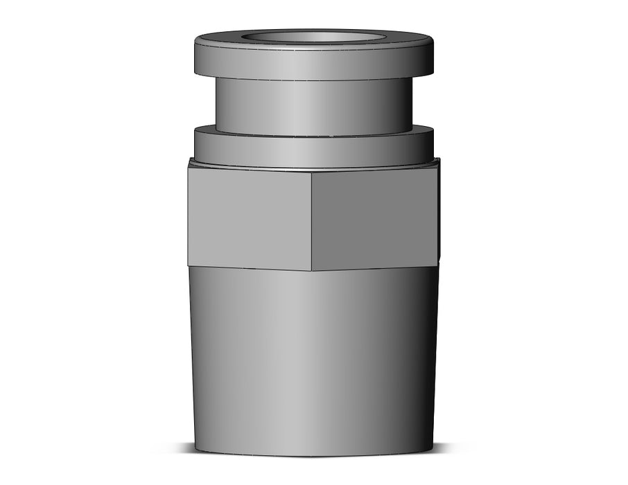 KQB2H09-N02S Fitting, Nickel Plated Brass