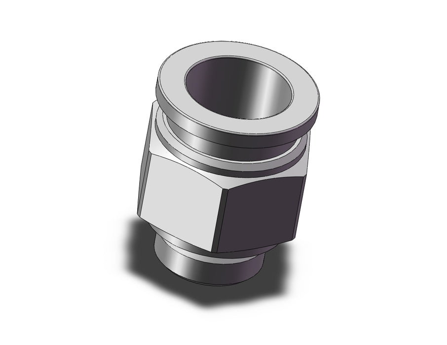KQB2H16-G03 Fitting, Nickel Plated Brass