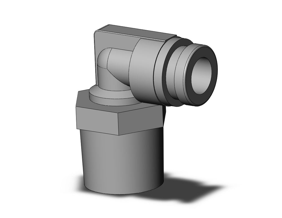 KQB2L06-02S Fitting, Nickel Plated Brass