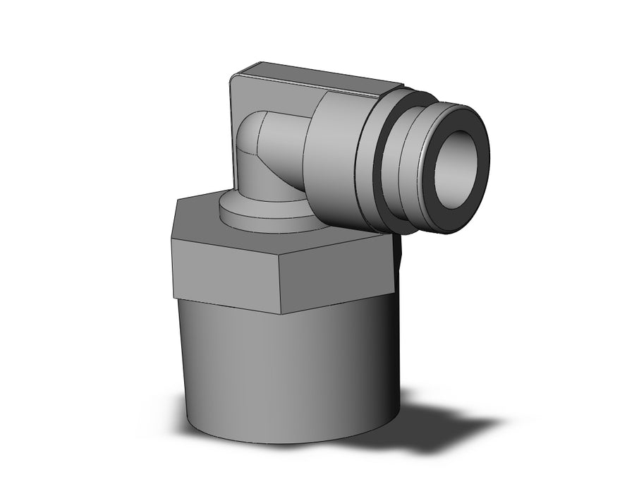 KQB2L06-03S Fitting, Nickel Plated Brass