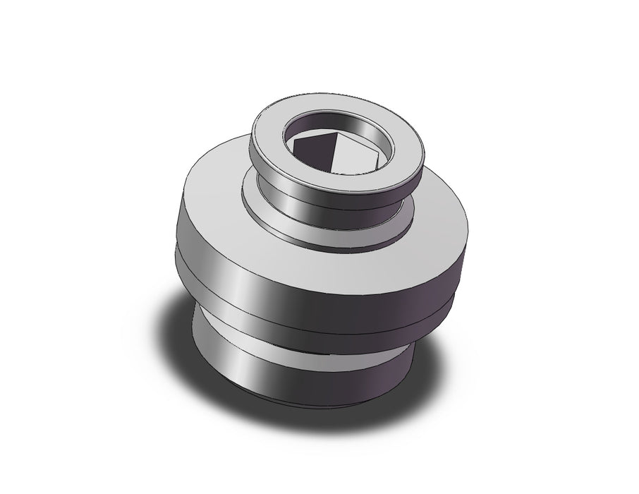 KQB2S10-G04 Fitting, Nickel Plated Brass