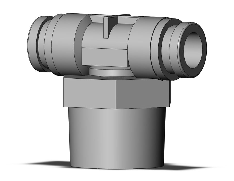 KQB2T07-N03S Fitting, Nickel Plated Brass