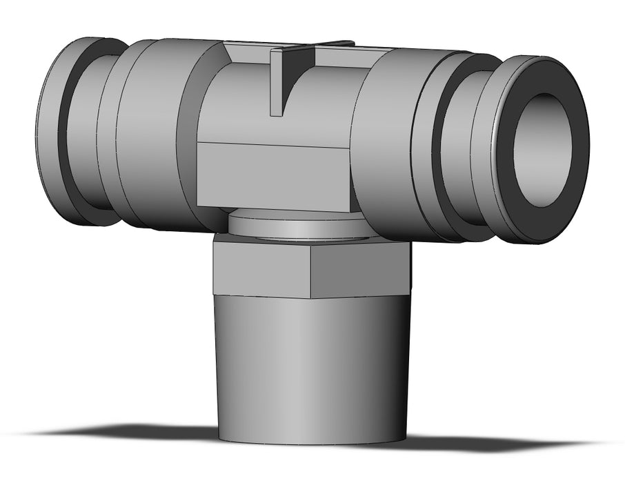 KQB2T09-N02S Fitting, Nickel Plated Brass