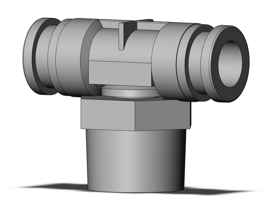 KQB2T09-N03S Fitting, Nickel Plated Brass